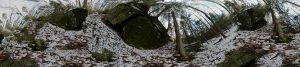 First Snow on Pakatakan Mountain